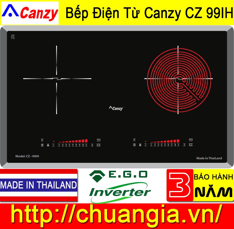 Bếp điện từ canzy cz 99ih made in thailand