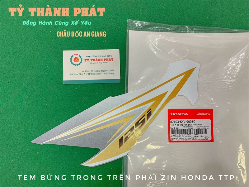 Tem bửng trong Neo Fi 09 Trắng Phải