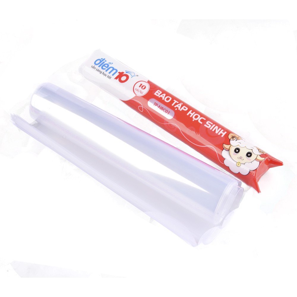 Combo 10 bìa bao tập điểm 10 tp-nbc01 - dụng cụ học tập tuệ minh