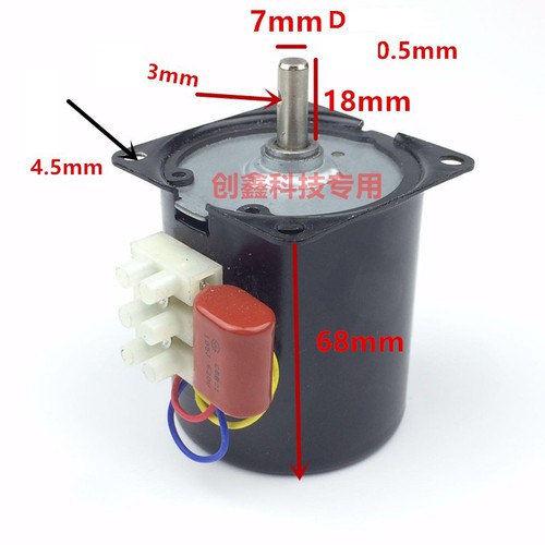 Động cơ motor giảm tốc 14w 220v - Đông cơ nam châm vĩnh cữu 14w 220v