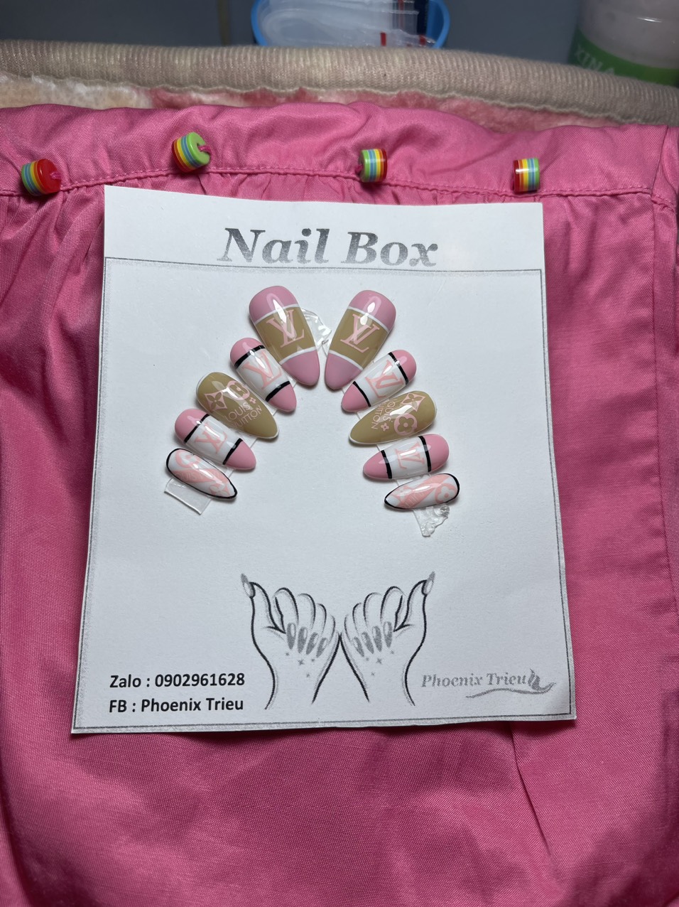 Nail box thiết kế xinh xẻo
