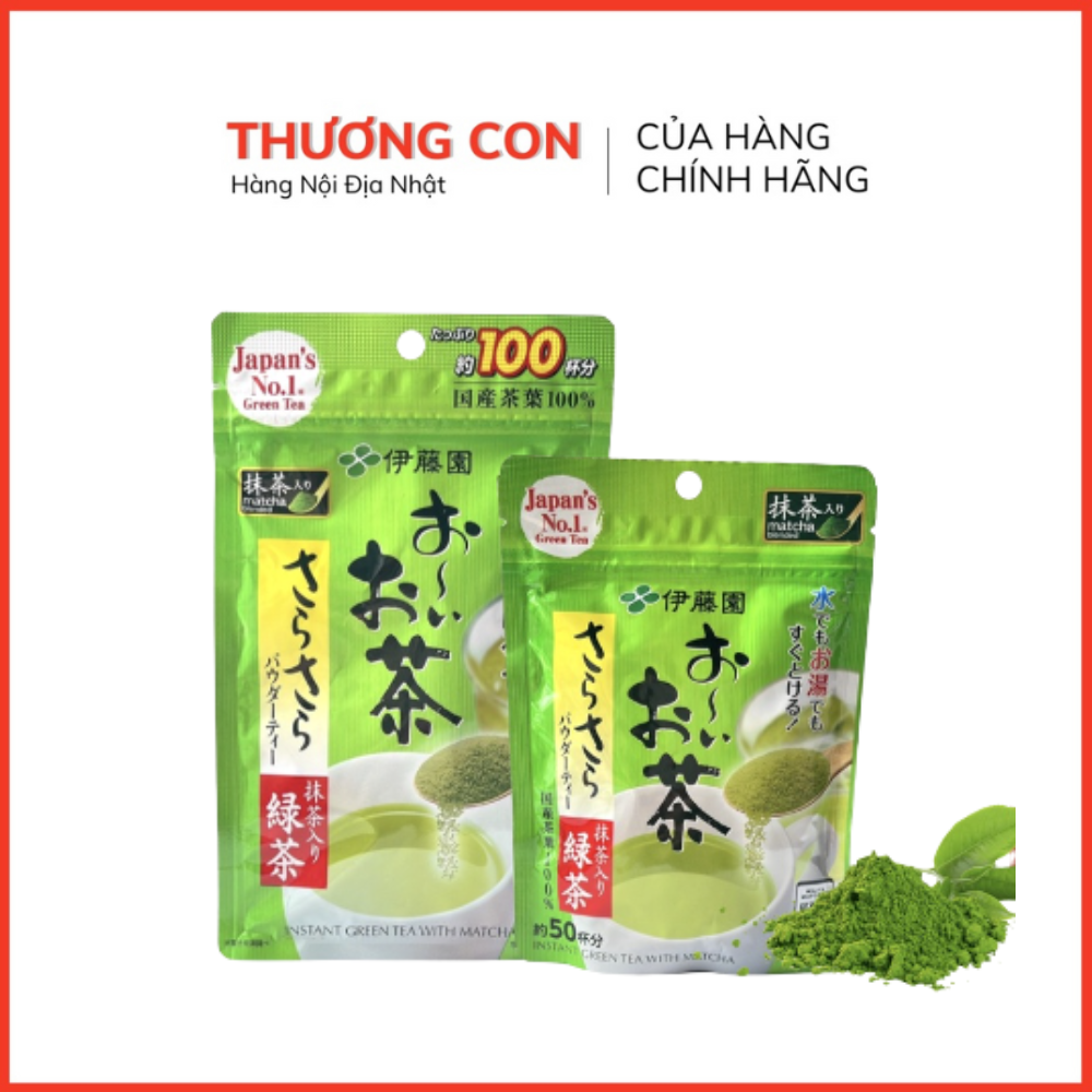 Bột trà xanh matcha nguyên chất 40g nhật bản t5/2023