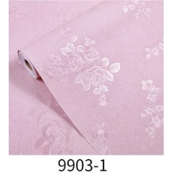 Giấy Dán Tường Hoa Hồng NổiDecal Dán Tường Phòng Ngủ