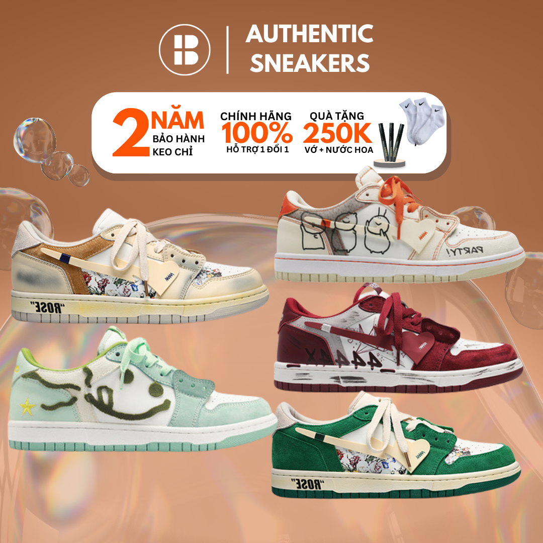 Giày sneaker cat&sofa dunk low cat and sofa hot trend thời trang thể thao unisex the bang sneaker