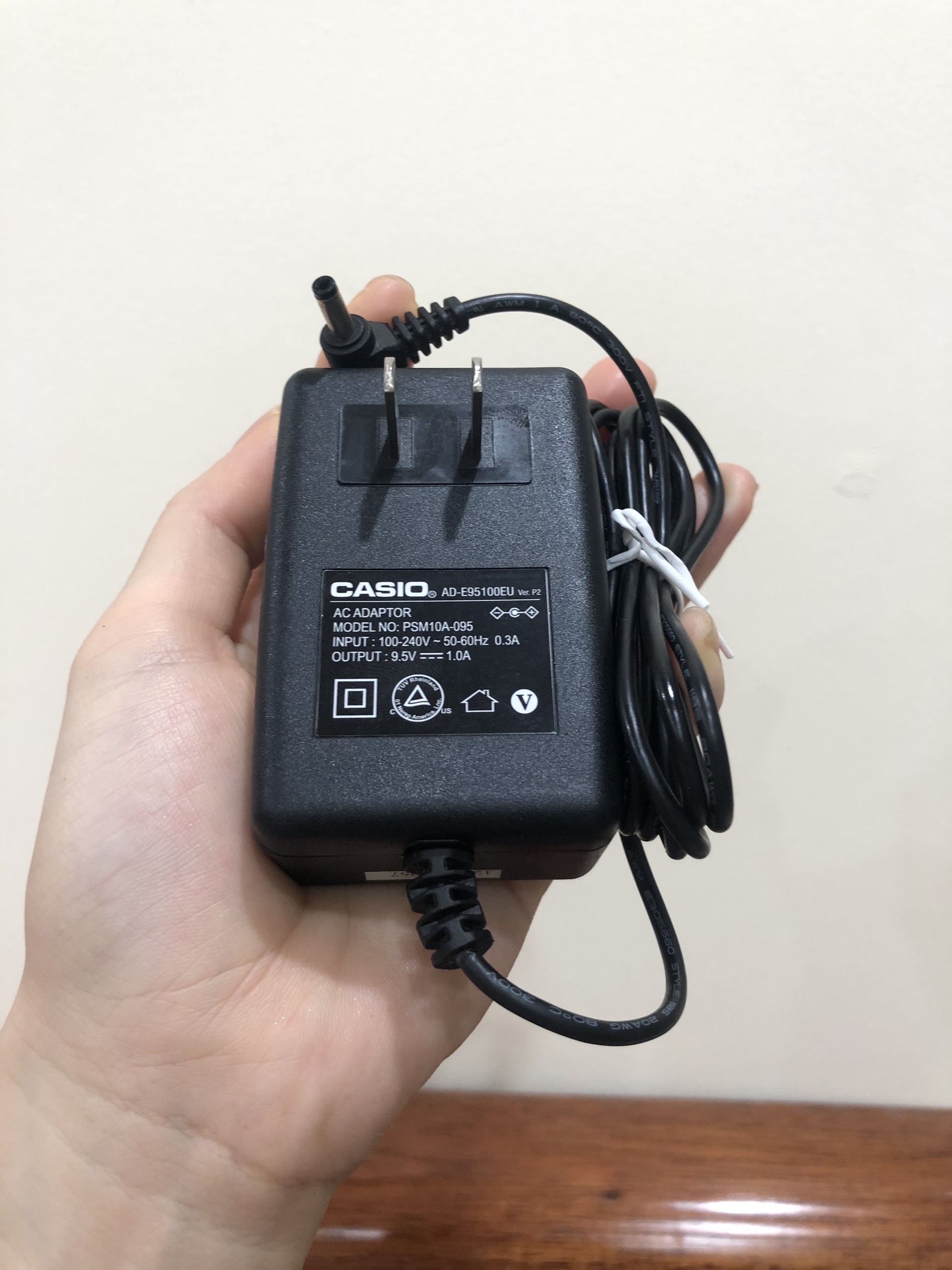 Dây nguồn đàn casio ctk-1300 9.5v 1a