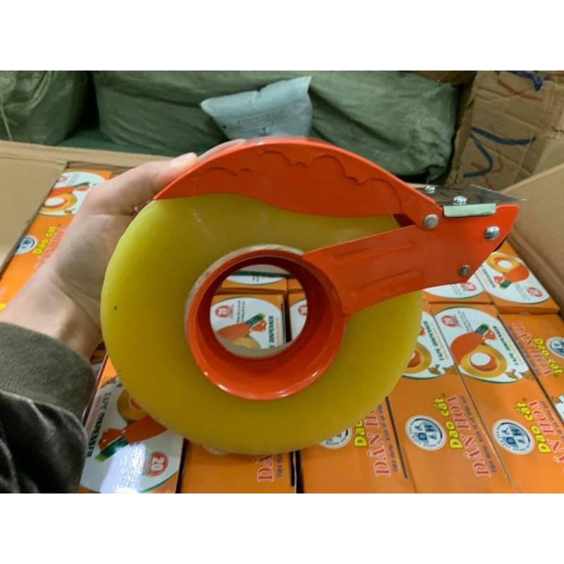 Dao cắt băng keo dân hoa 200da bản 5cm
