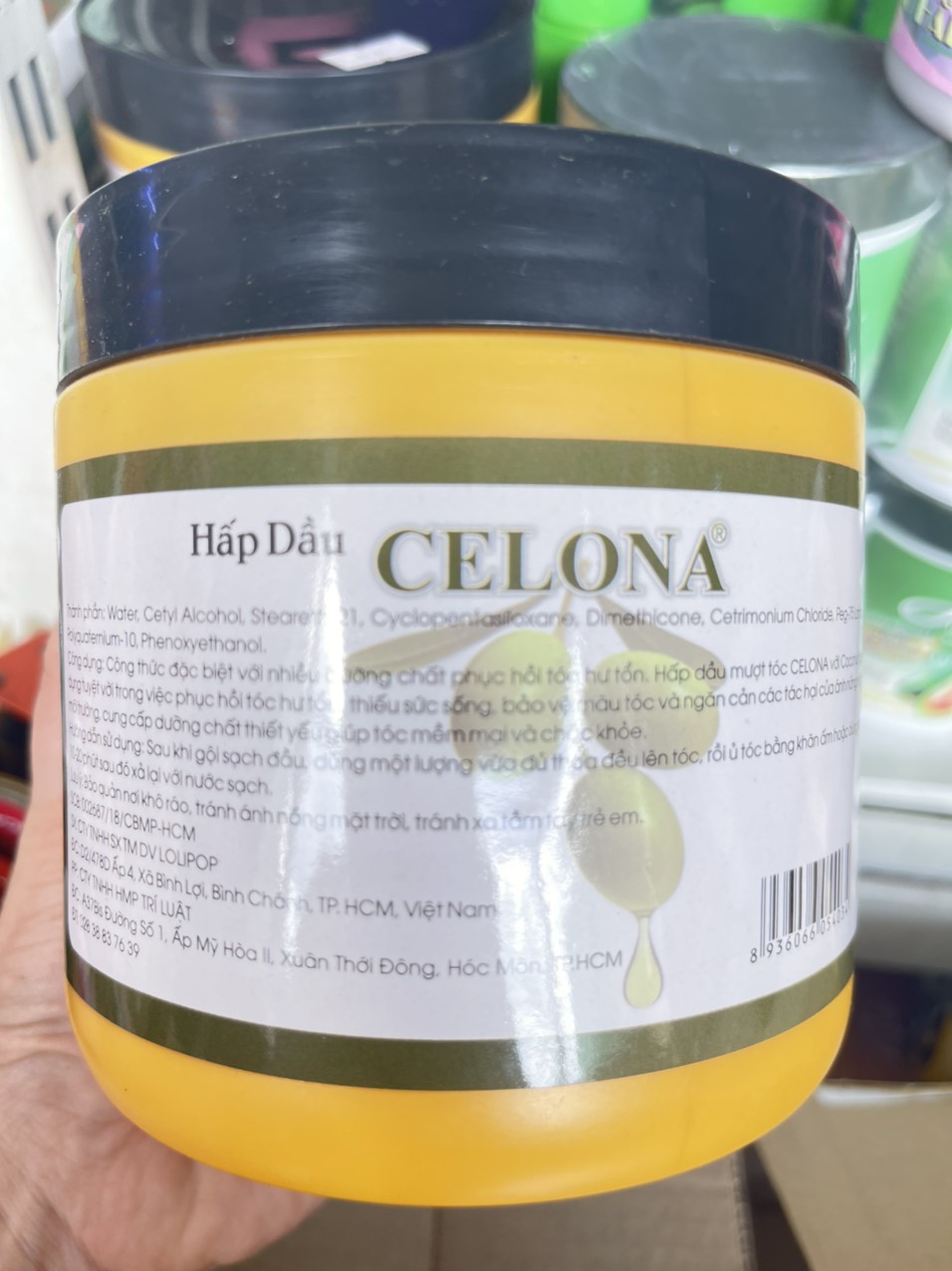Hấp dầu/ủ tóc celona 1000ml