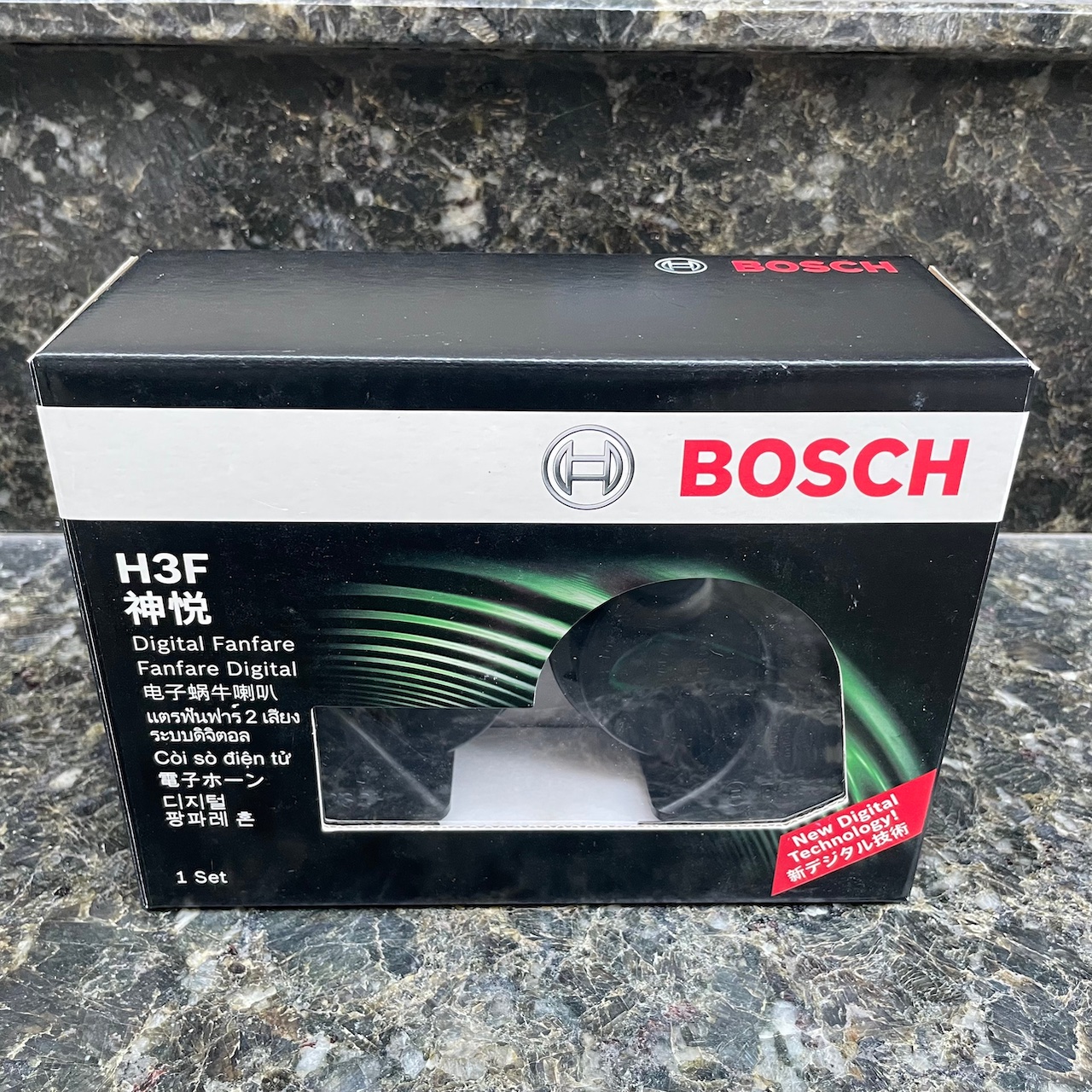 1 cặp còi sò điện tử bosch h3f âm thanh hay-to-rõ 500hz/420hz- xuất xứ trung quốc