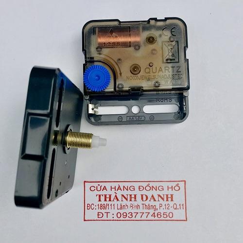 Bộ 10 máy đồng hồ treo tường kim trôi 1288 trục 13mm loại thường có kèm kim