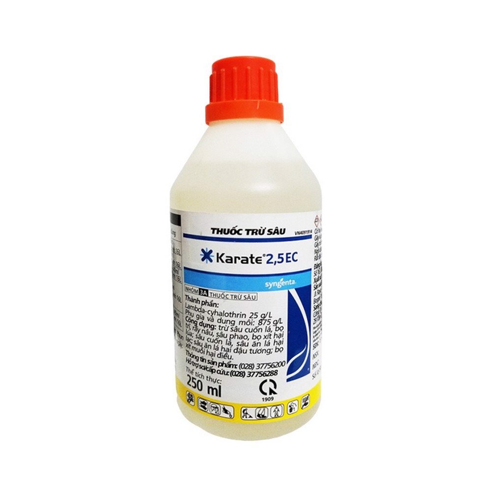 Thuốc trừ sâu phổ rộng ở cây kiểng - Karate 2.5EC của Syngenta Thụy Sĩ