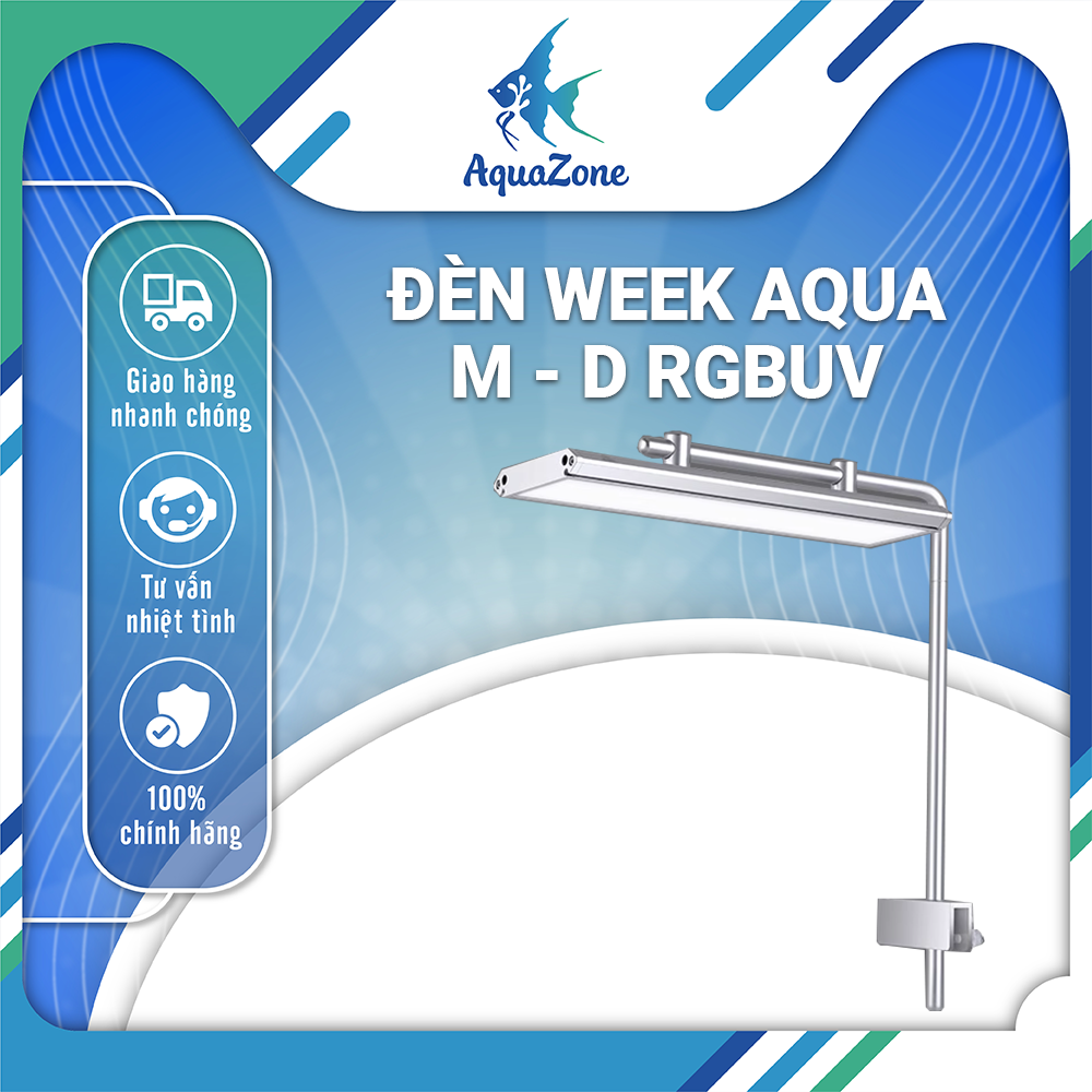 Đèn week aqua m - d rgbuv i phiên bản giá treo | m600d, m800d, m900d, m1200d