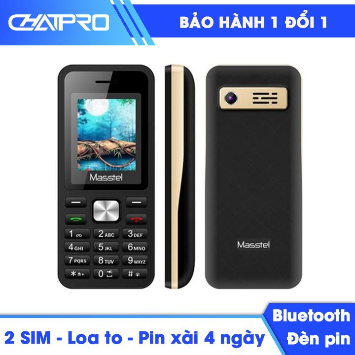 Điện thoại Masstel IZi 202 fullbox – 2 sim, loa to, pin tốt