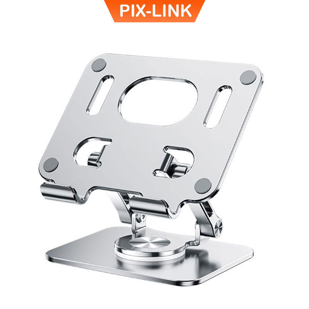 Giá Đỡ Máy Tính Bảng PIXLINK X601 , Giá Đỡ Điện Thoại, Máy Tính Bảng Xoay 360 Độ Chất Liệu Hợp Kim Nhôm Cao Cấp, Hỗ Trợ Tản Nhiệt