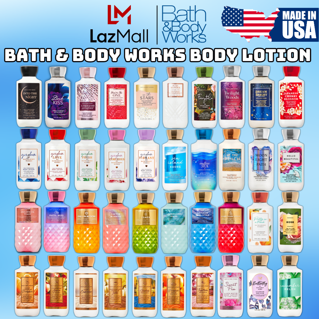 Bath Body Works Lotion Chính Hãng 236ml, Bath Body Works Chính Hãng, Lotion , Bath Body Works Lotion Dưỡng Ẩm