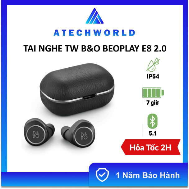 Tai nghe không dây bang & olufsen beoplay e8 2.0 bluetooth - hàng chính hãng - bh 12 tháng - có xuất vat