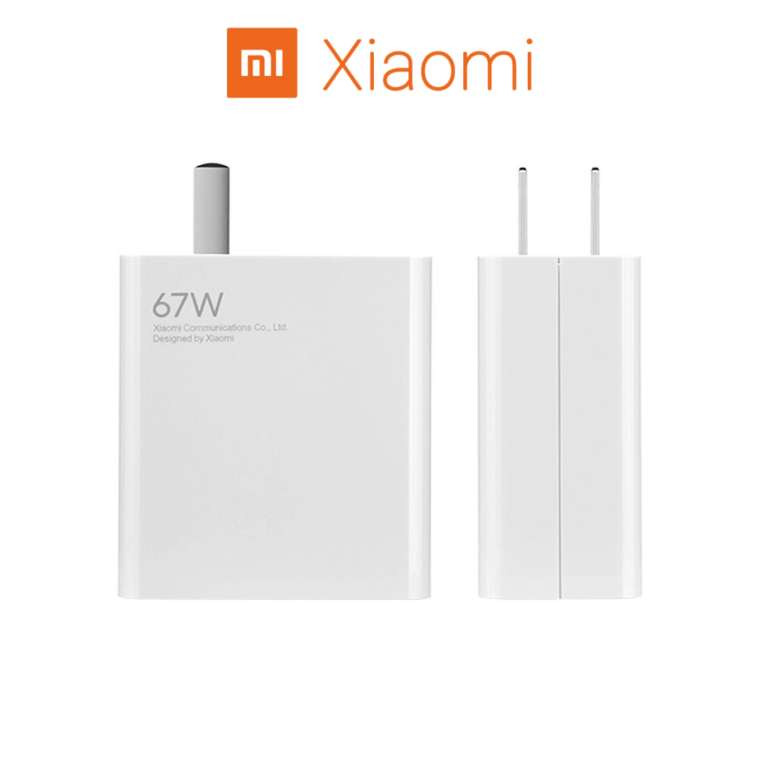 Sạc Xiaomi 67w chính hãng Sạc nhanh Mi Charge Turbo kèm dây sạc Xiaomi