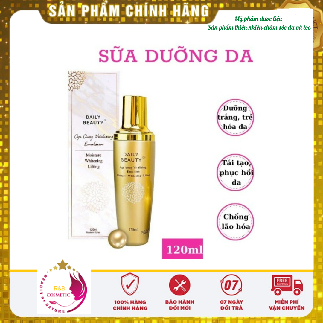 Sữa dưỡng trắng da 120ml