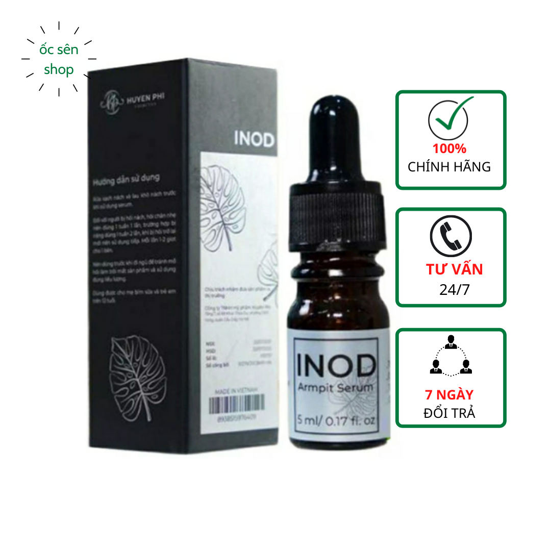 Serum INOD Huyền Phi khử mùi hôi nách hôi chân 5ml