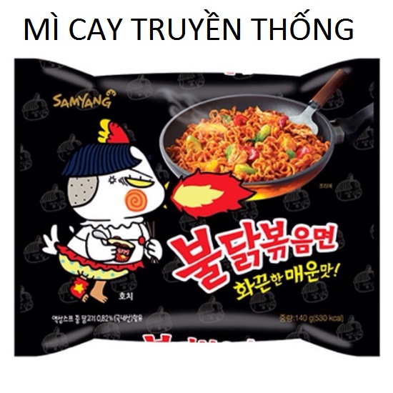 Mì Cay SamYang Trộn Khô Truyền Thống HÀN QUỐC ( 140g )
