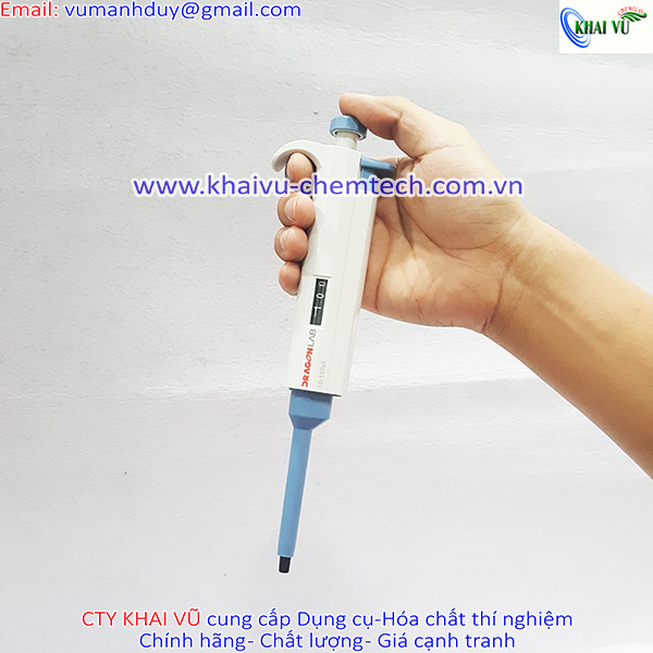 Dụng cụ hút mẫu hút chất lỏng micropipet dragonlab 100ul 200ul 1000ul 5000ul 10.000ul