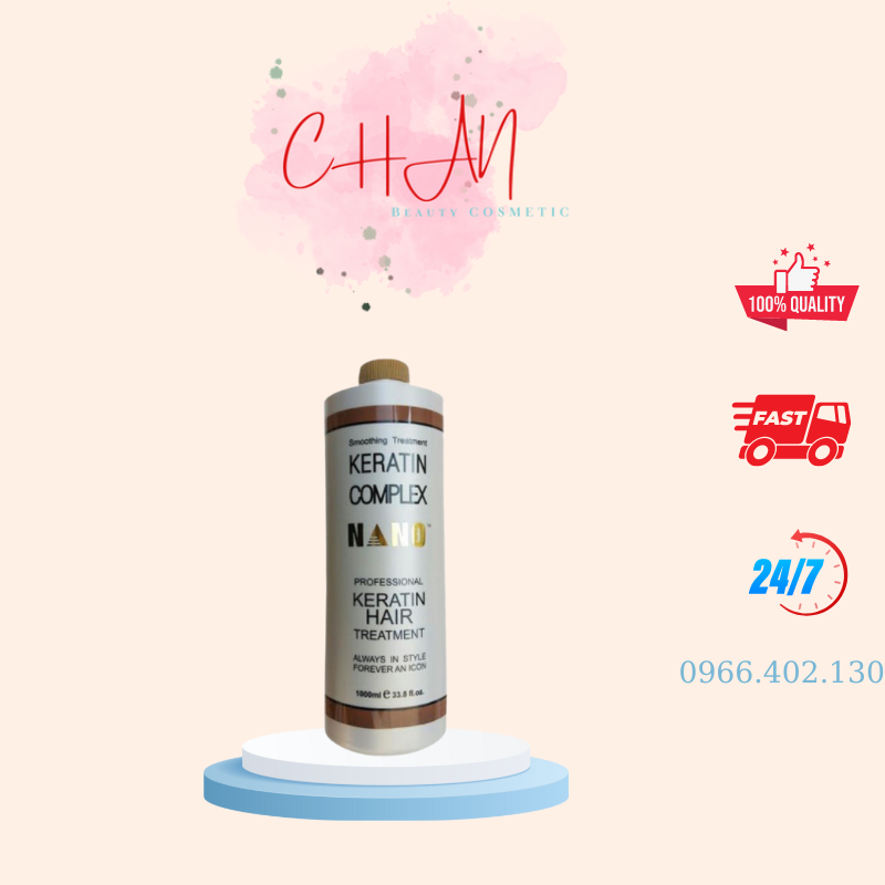 Hấp ủ tóc cao cấp keratin complex nano 1000ml