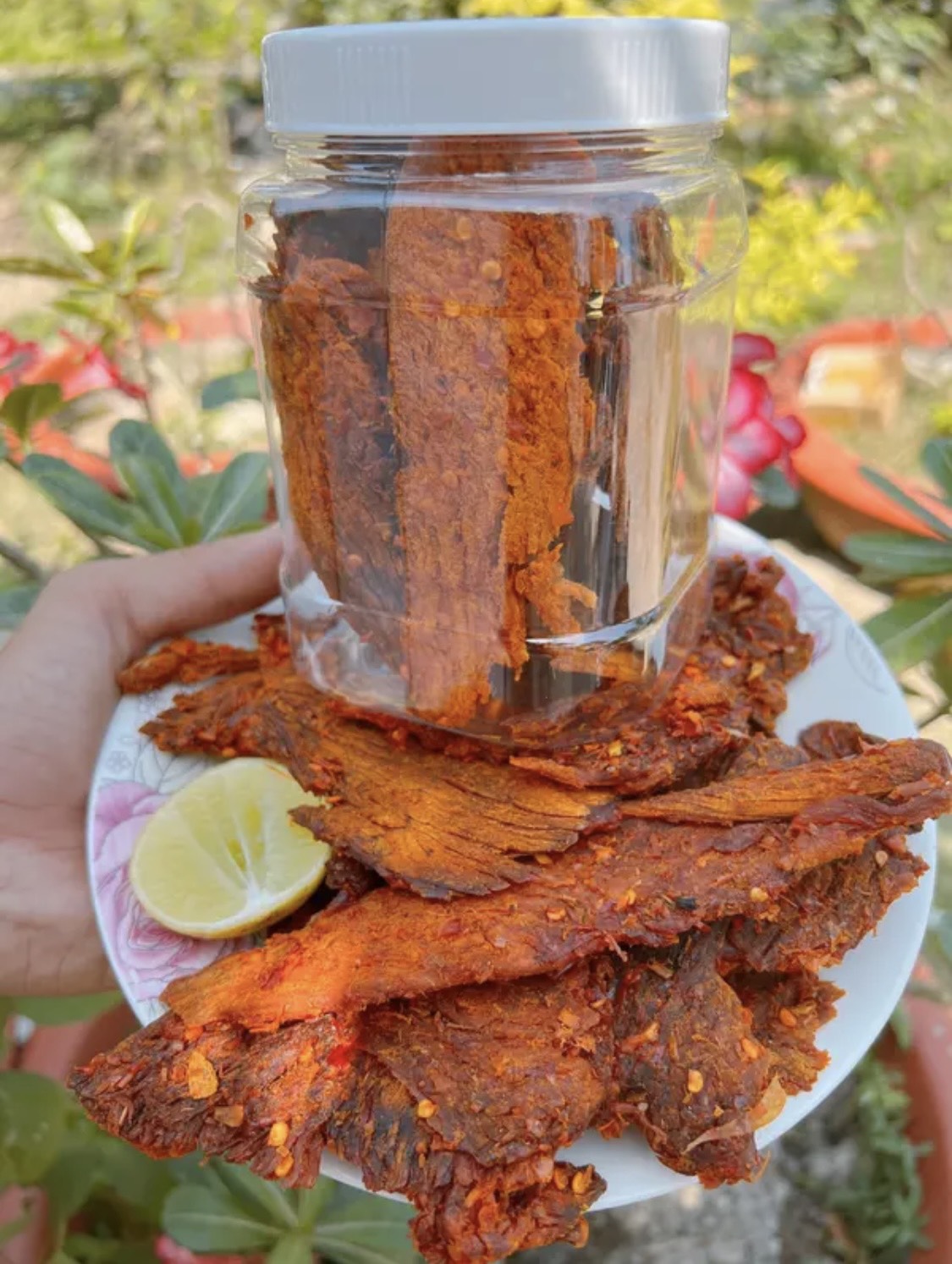 Khô bò hồng ngự siêu ngon chất lượng - khô bò miếng nhỏ - khô bò nhí