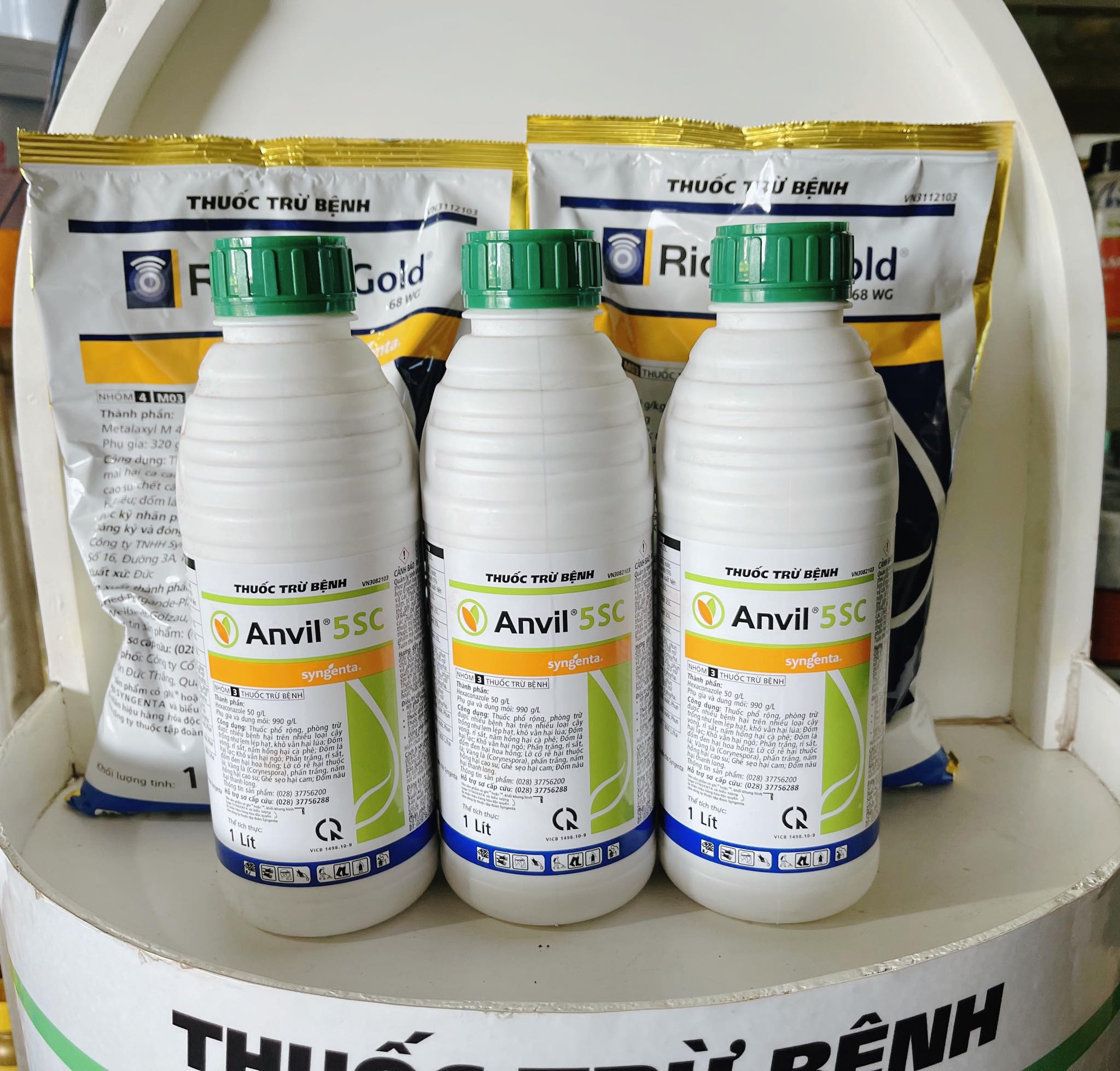 Thuốc trừ bệnh Anvil 5SC Chai 1 Lít Chính Hãng Syngenta