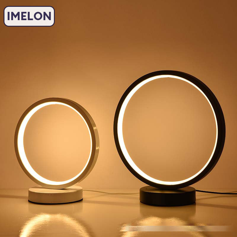 IMELON MUA 1 TẶNG 1 TOÀN CỬA HÀNG LED đèn đầu giường đèn ngủ đèn phòng ngủ ánh sáng trang trí phòng máy tính để bàn trang trí bàn tròn đơn giản retro INS plugin mô hình