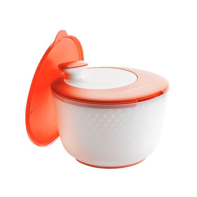Tupperware rổ quay rau Spinning Chef, dụng cụ quay rau