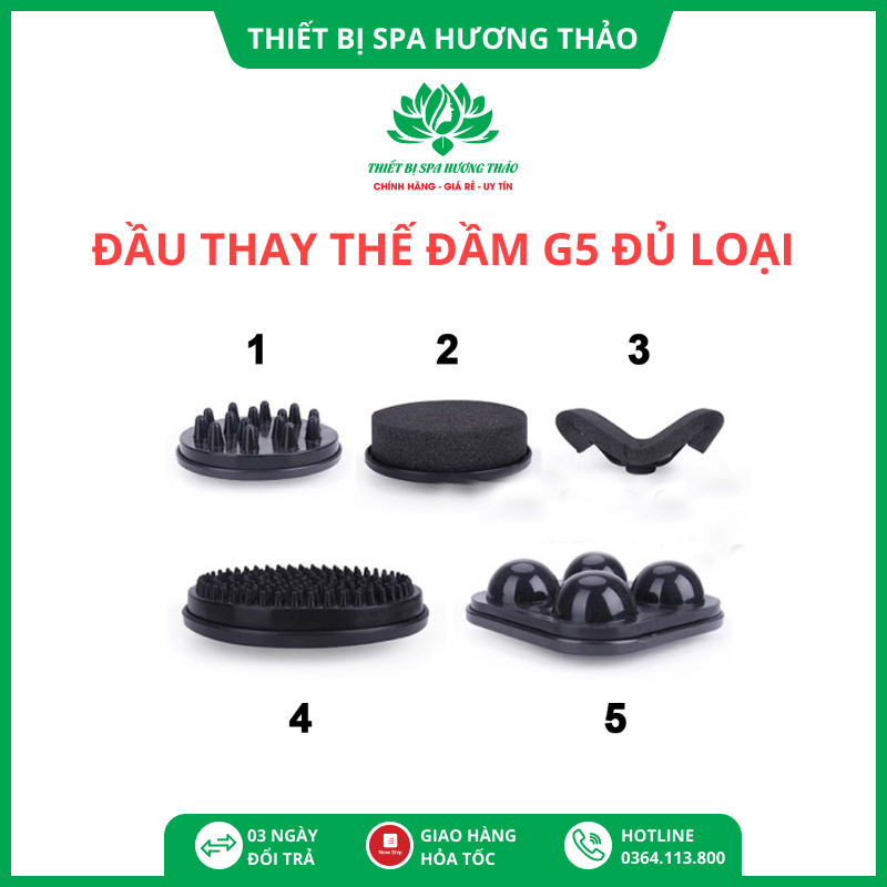 Đầu thay thế máy đầm G5 giảm béo