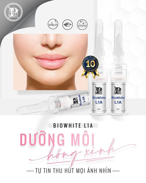 Kem Làm Thâm Làm Hồng Môi BioWhite L1A
