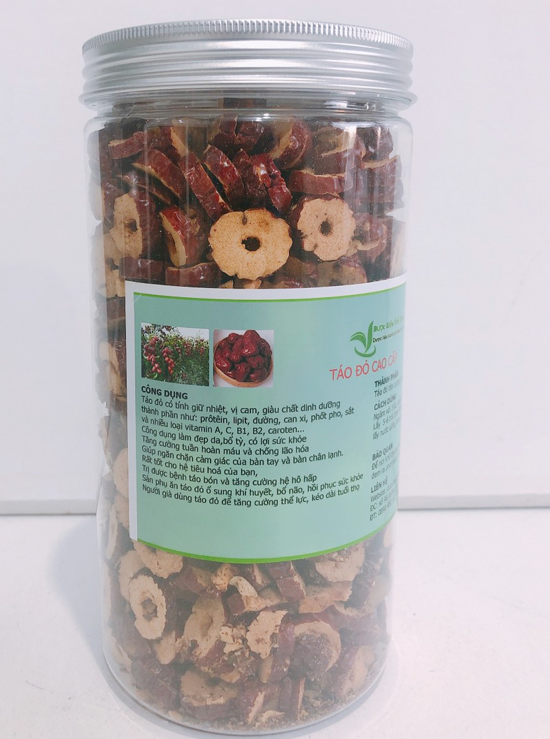 Táo đỏ thái lát - gói 1kg