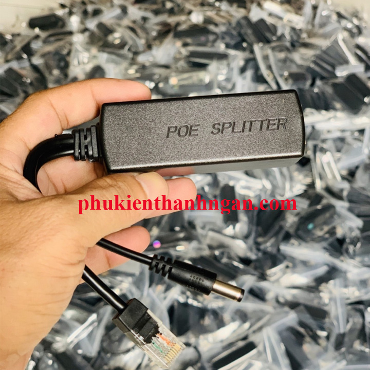 [HCM]Bộ Chuyển Đổi Splitter POE 48v sang 12v Cho Camera IP Không POE - Splitter POE