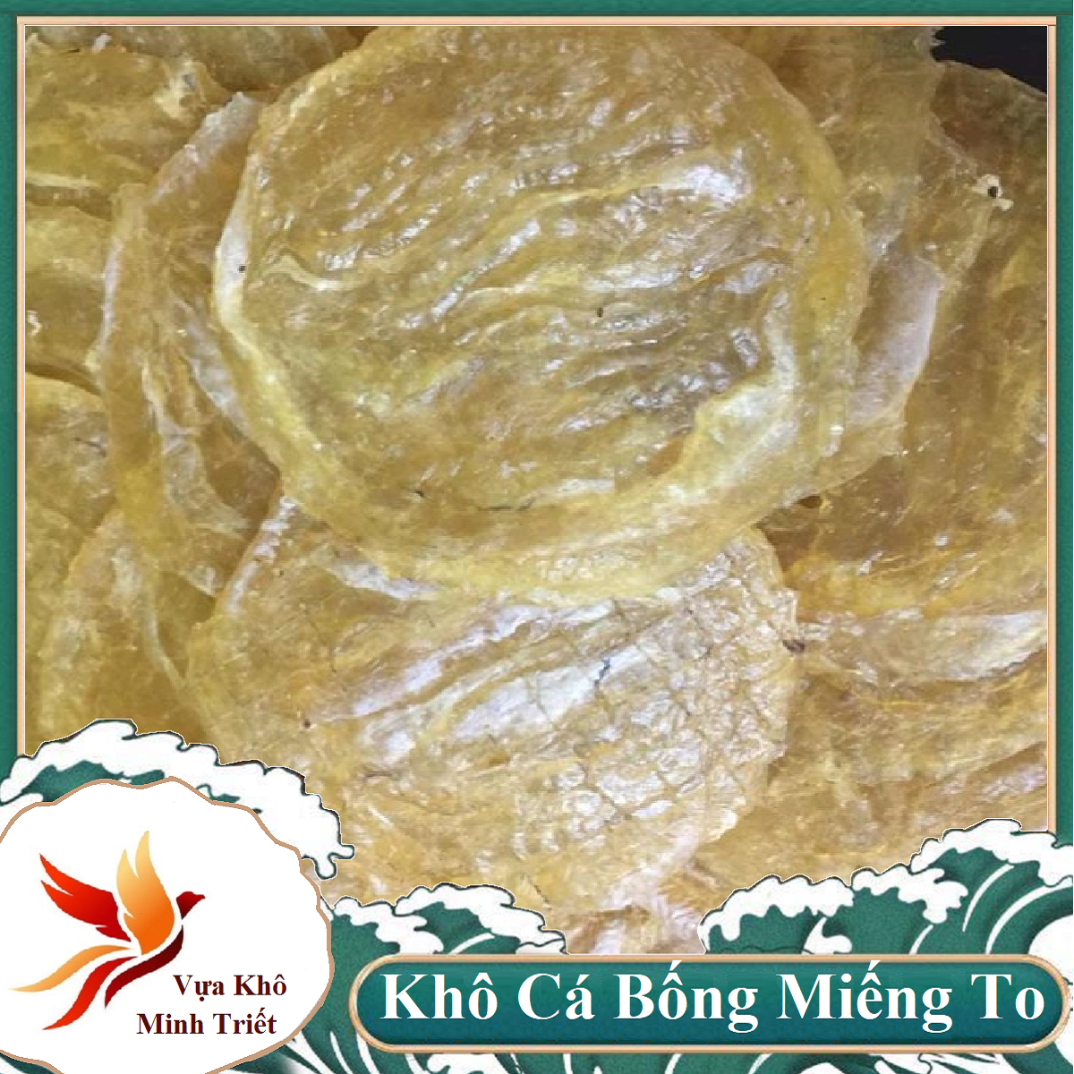 Khô cá bống sữa loại 1 500gr khô cá bống bò cao cấp -vựa khô minh triết