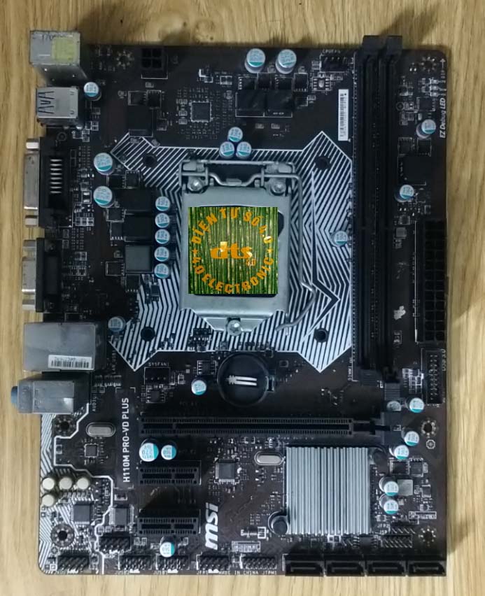 Bo mạch chủ máy tính bàn msi h110m pro-vd plus, h110m pro-vh plus, h110m pro-d bảo hành 2 tháng