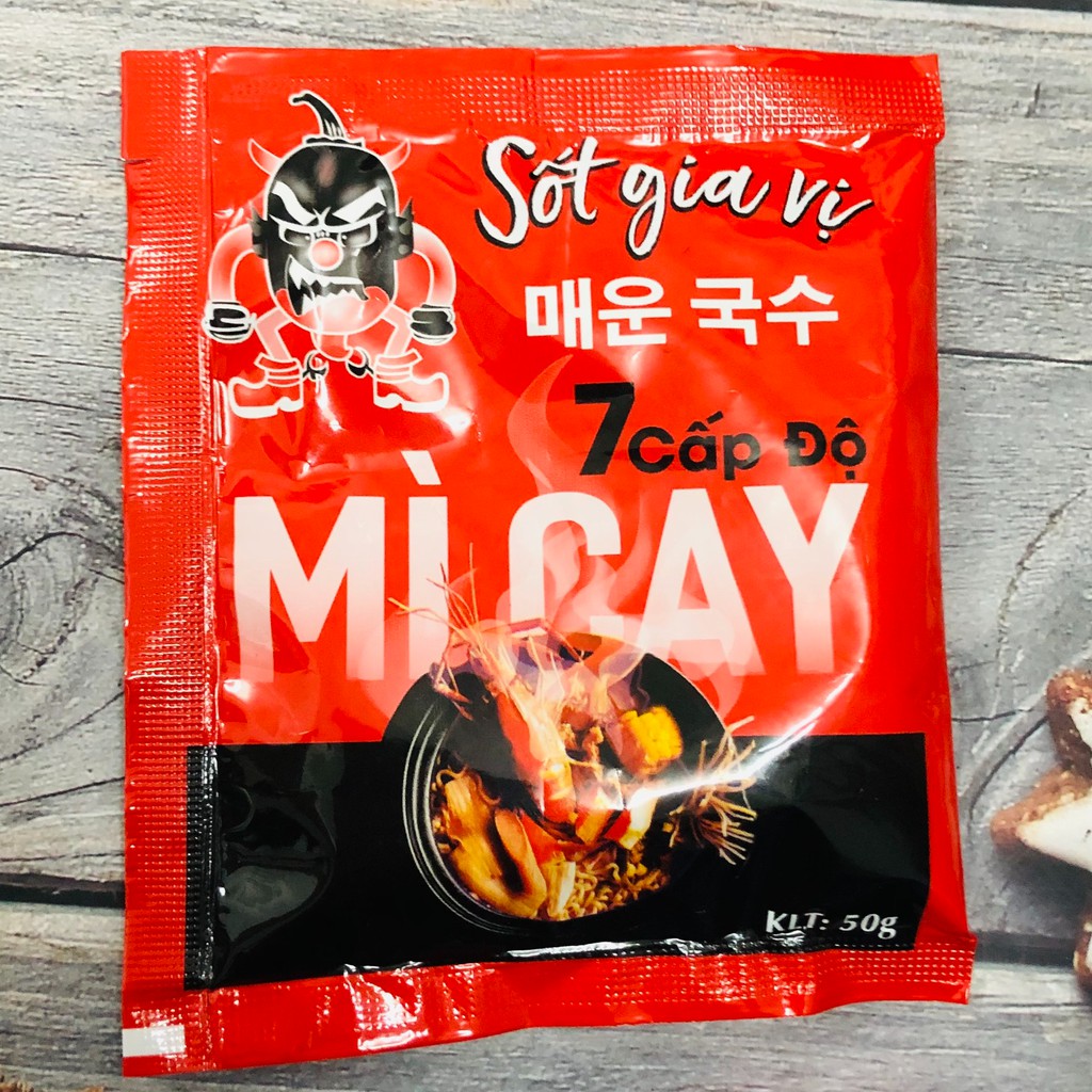 Sốt gia vị mì cay 7 cấp độ 50g