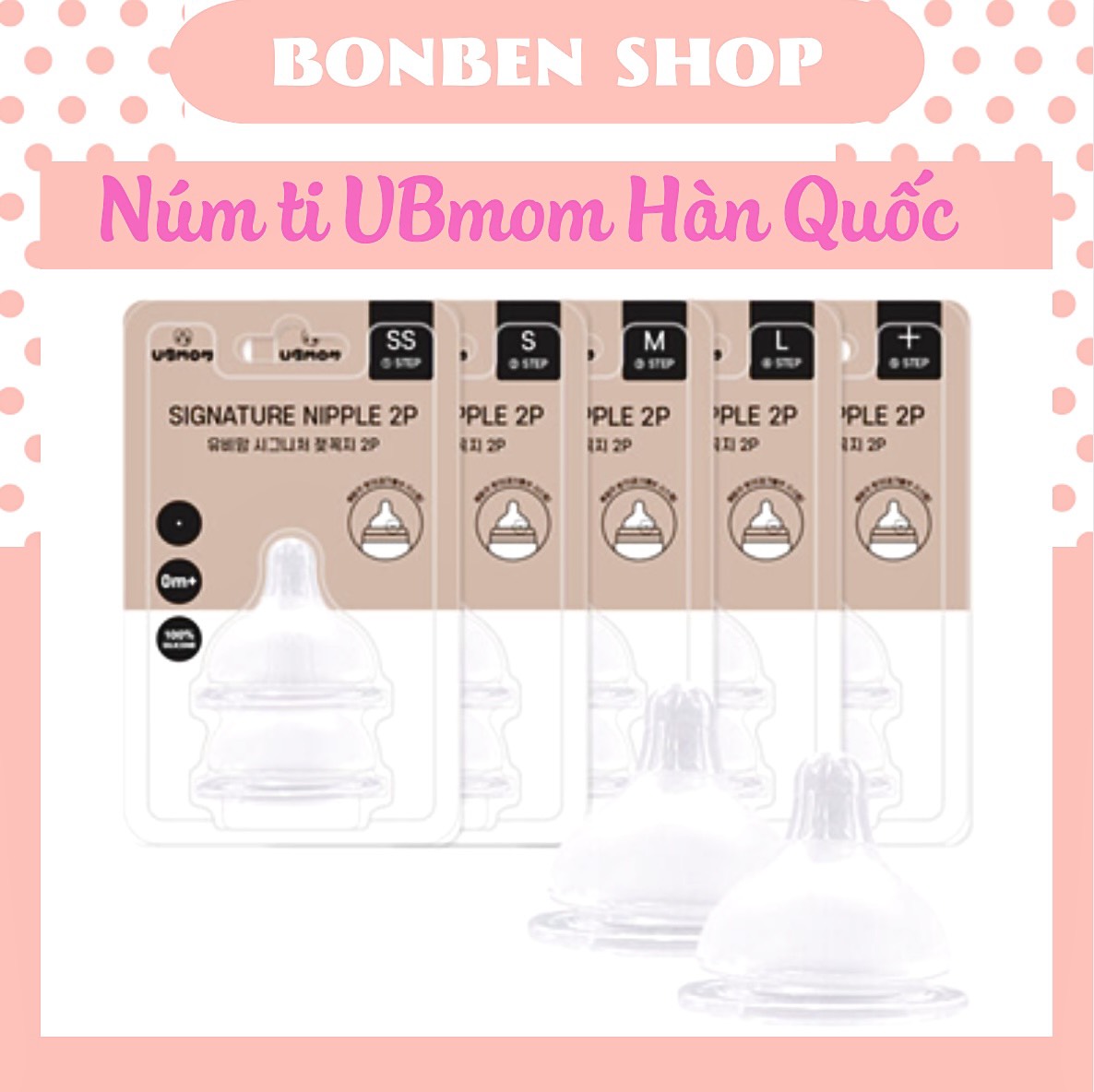 Núm ti ubmom hàn quốc chính hãng bản 2023 đủ size s m l +