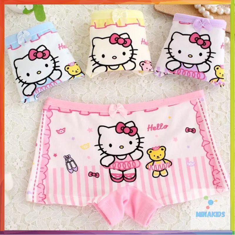 Quần chip mèo kitty cực xinh cho bé