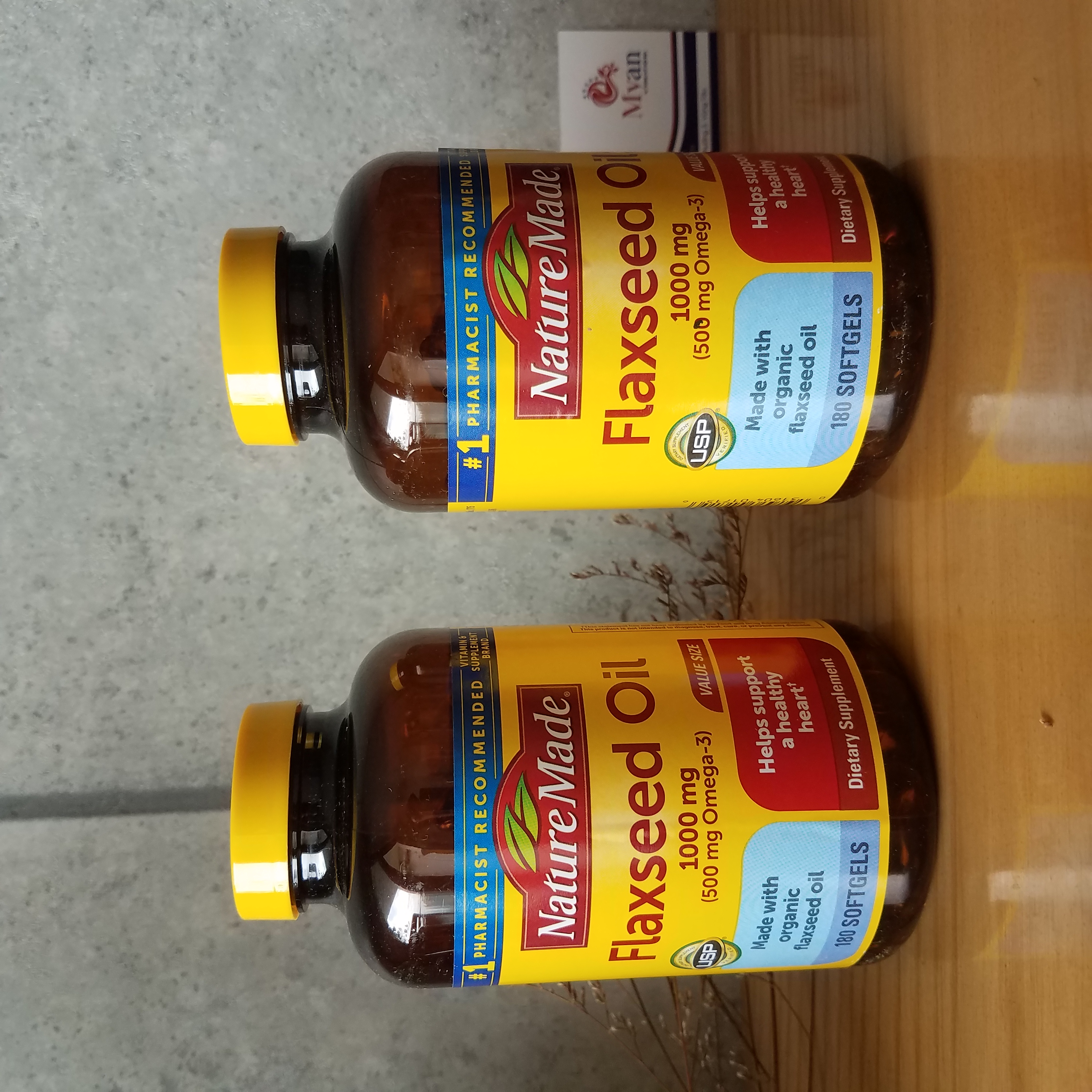 Dầu Hạt Lanh Flaxseed Oil 1000mg Bổ sung Omega 369