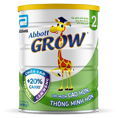 Sữa bột Abbott Grow 2 (G-Power) 900g
