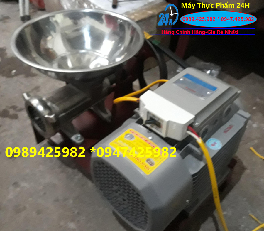 Máy đùn thịt,Cối xay xương các loại dùng mô tơ từ 1.1kw đến 3kw 100% dây đồng