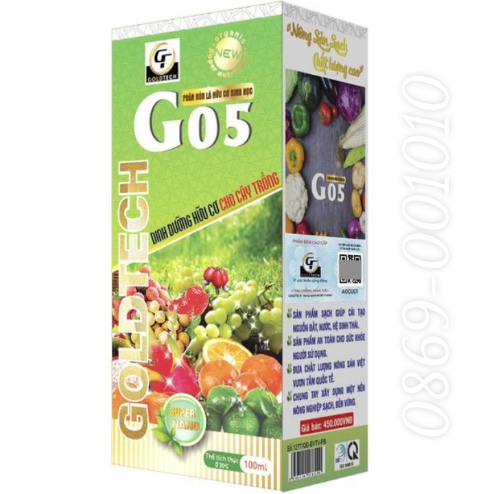 Lợi ích khi sử dụng phân bón GoldTech G05 mang lại cho bà trồng cây chè