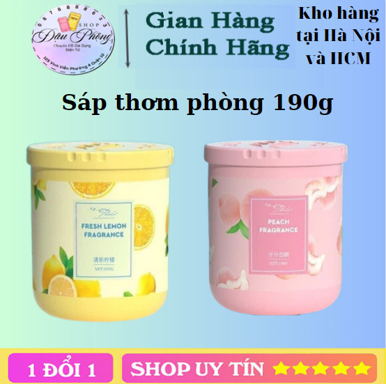 Sáp Thơm, Sáp Thơm phòng, sáp thơm khử mùi phòng ngủ, sáp thơm nhà tắm, Sáp thơm siêu tiết kiệm, sáp thơm phòng, sáp thơm oto, sáp thơm 190g