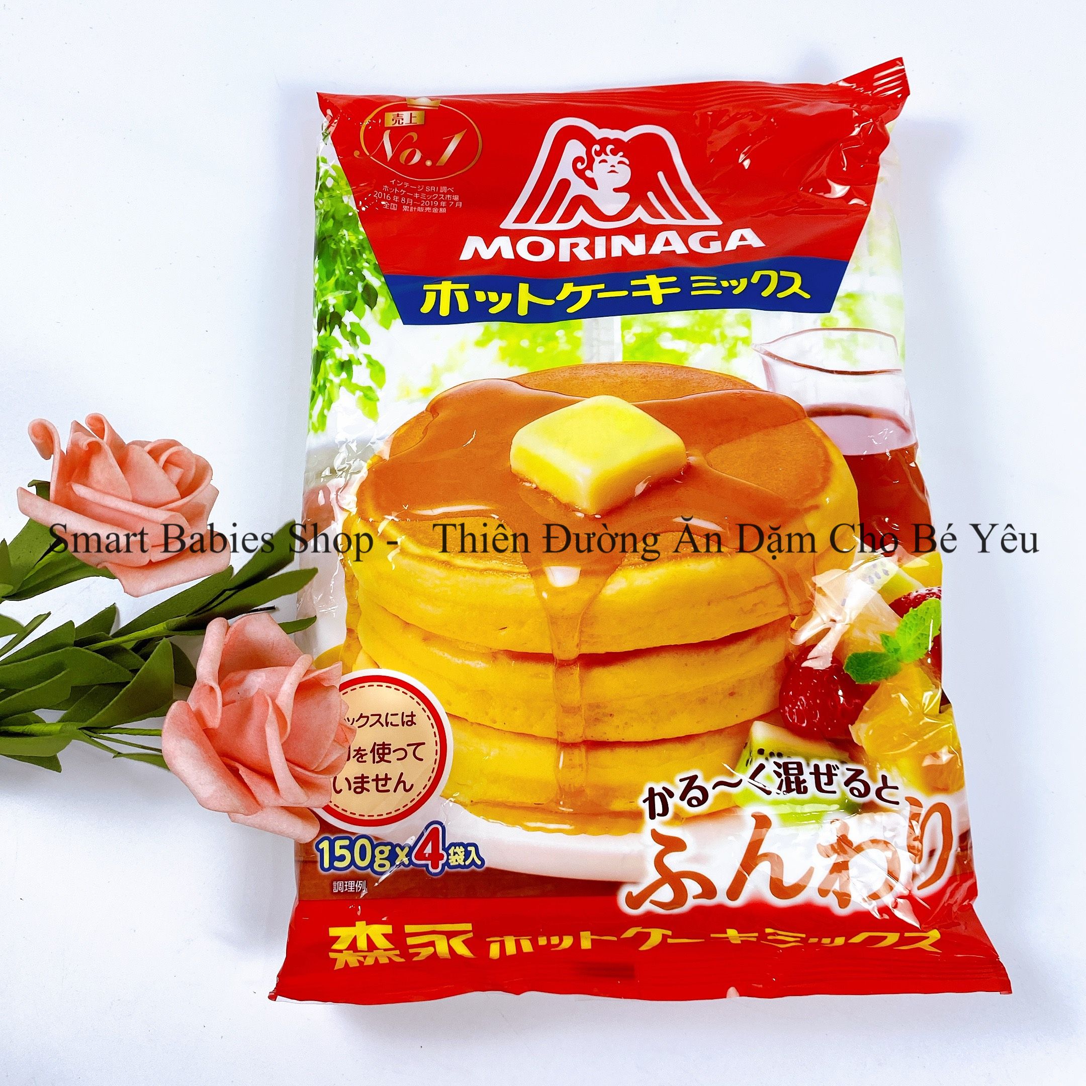 Bột làm bánh Pancake Morinaga Nhật Bản