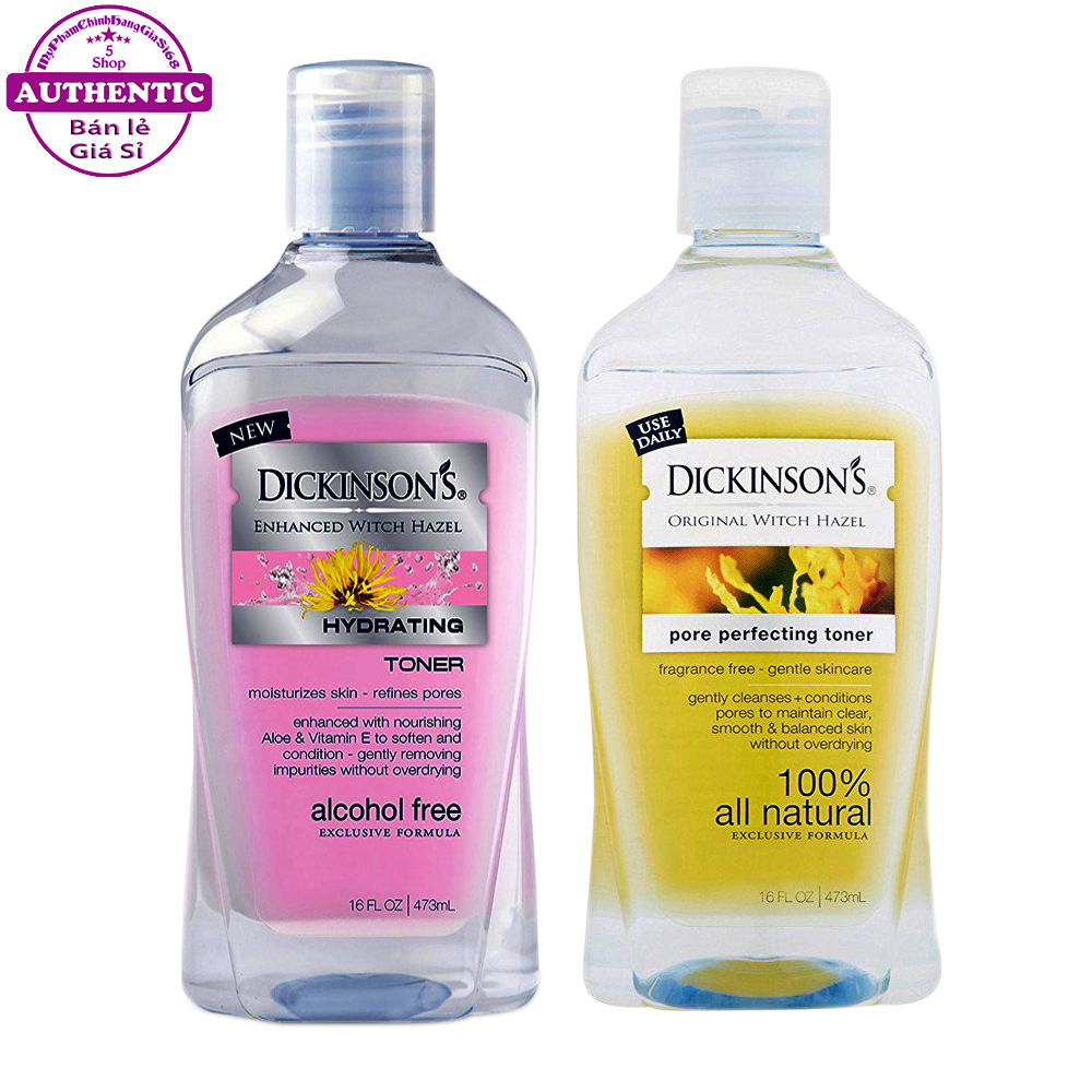 Nước hoa hồng dickinson orginal witch hazel 473ml