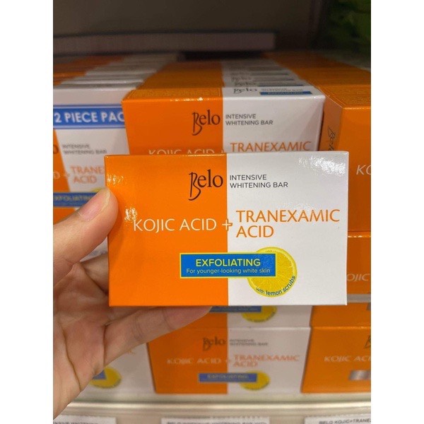 Xà Phòng Belo Whitening Exfoliatong Soap