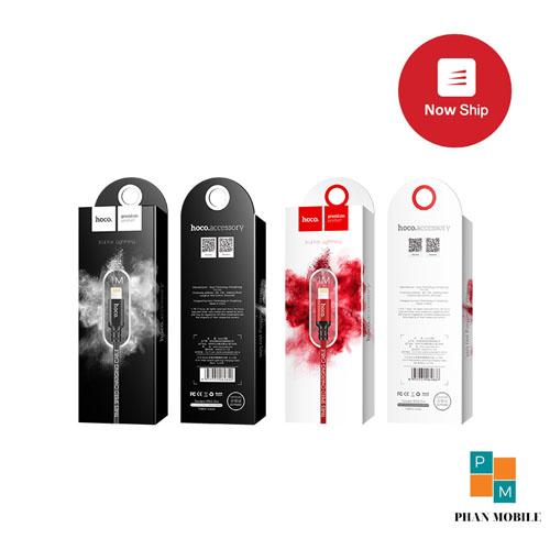 Dây Sạc iPhone Hoco X14 dài 1m 2m - Cáp Sạc iPhone Lightning full box( có tem check QR)