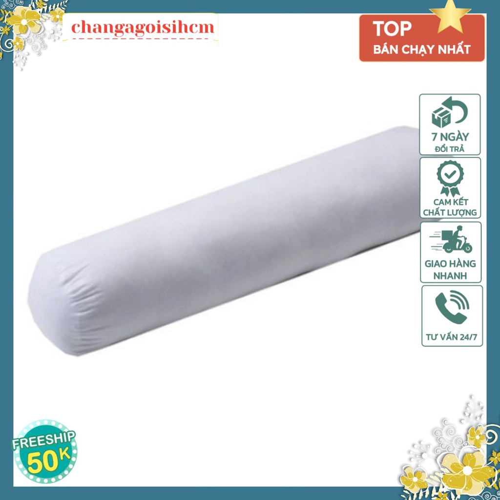Ruột gối ôm bông cao cấp 35x100cm