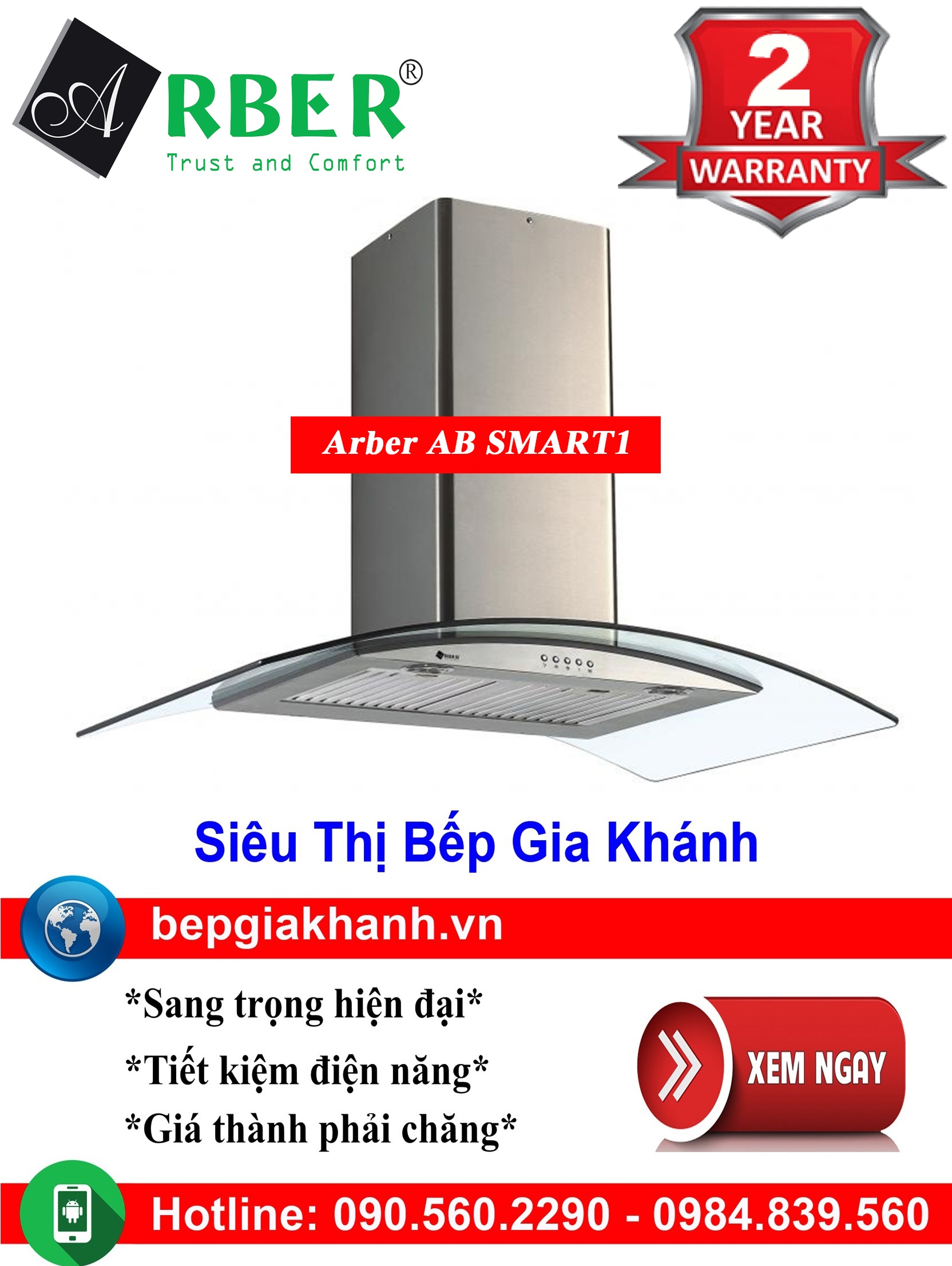 [HCM]Máy hút mùi kính cong 70cm Arber AB SMART1, máy hút mùi nhà bếp, máy hút mùi bếp, máy hút mùi kính cong, máy hút mùi canzy, máy hút mùi mini, máy hút mùi âm trần, máy hút mùi electrolux, may hut mui