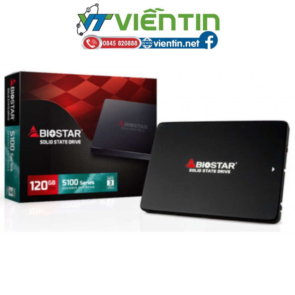 Ổ cứng SSD Biostar 120GB S100 Chính hãng